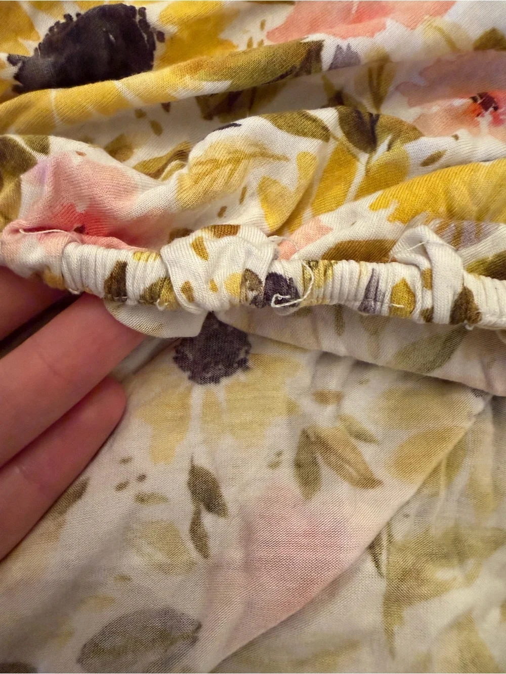 Little sleepies standard crib sheets autumn sunflower and golden poppies